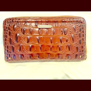 Brahmin Pecan Melbourne Wallet.